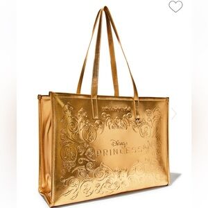 Bath and Body Works Disney Princess Gold Tote